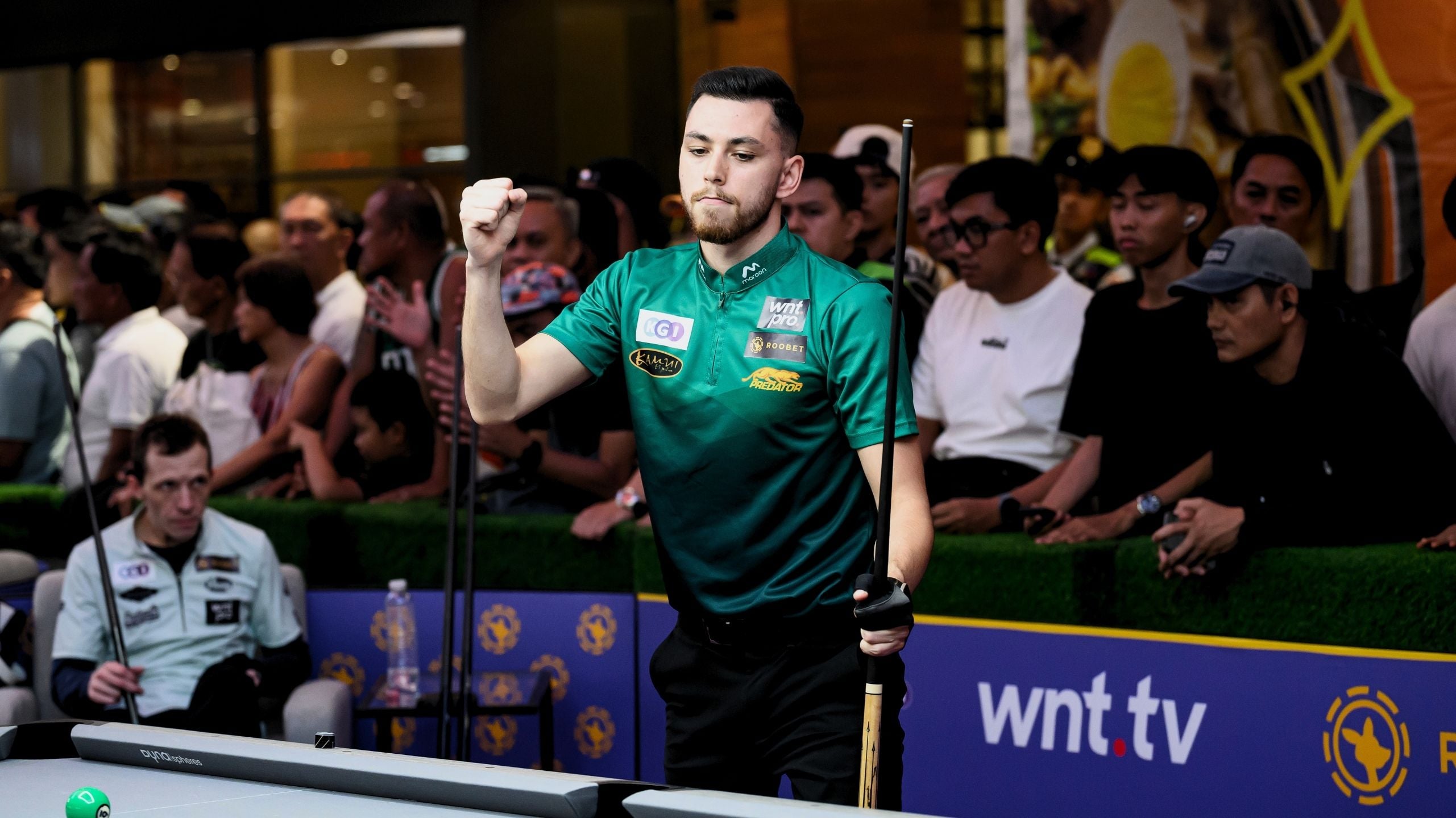 Третий игровой день Roobet Philippines Open 2026. Фото: World Nineball Tour. Алекса Пецель